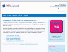 Tablet Screenshot of callssorted.virtuallysorted.com